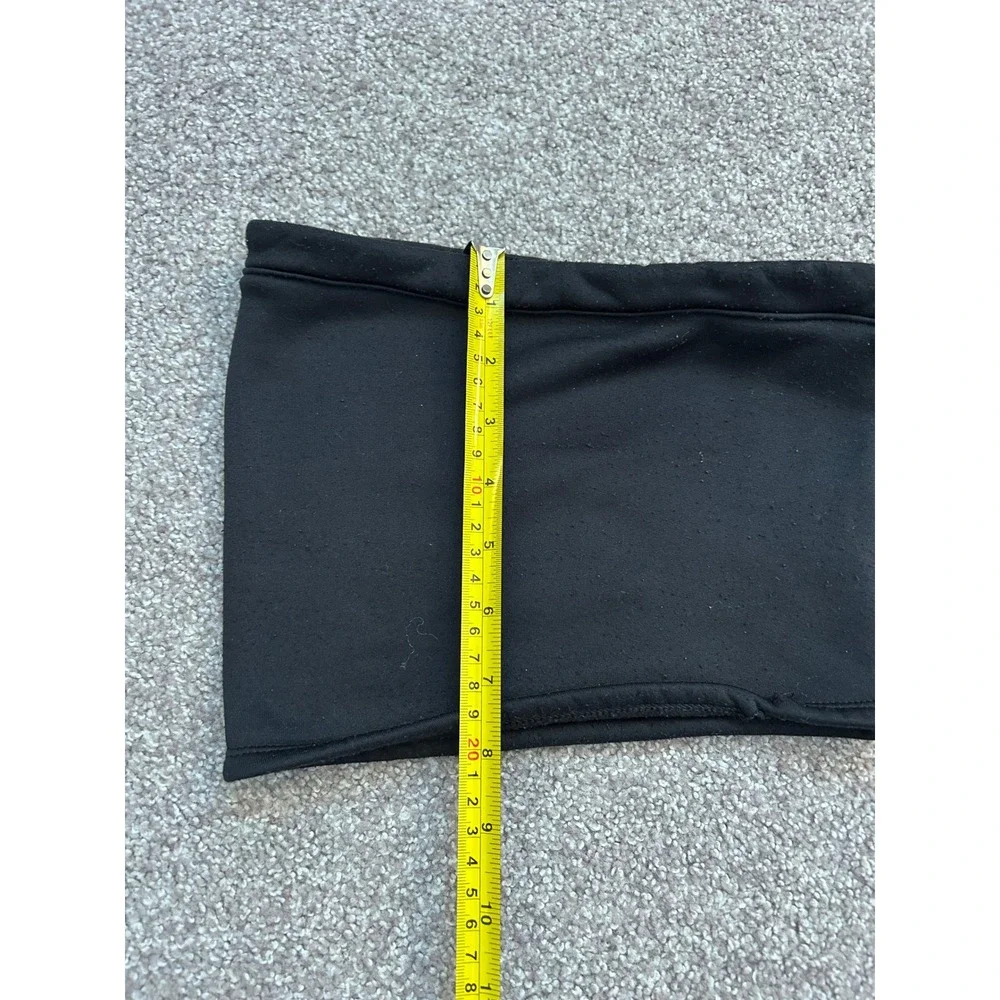 Bula Neck Gaiter Unisex S/M Black Good Polartec Fleece Lined Winter Tube Scarf